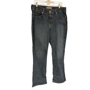 Levi Strauss Signature Bootcut Jeans Women Size 14 Mid Rise Stretch